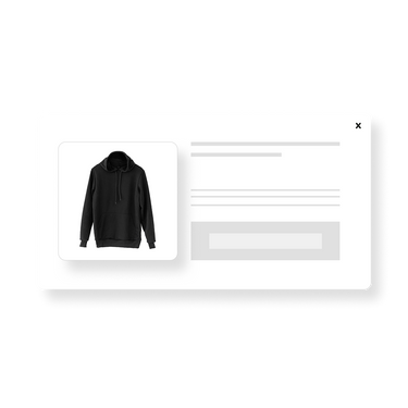 Add quick view option on cards